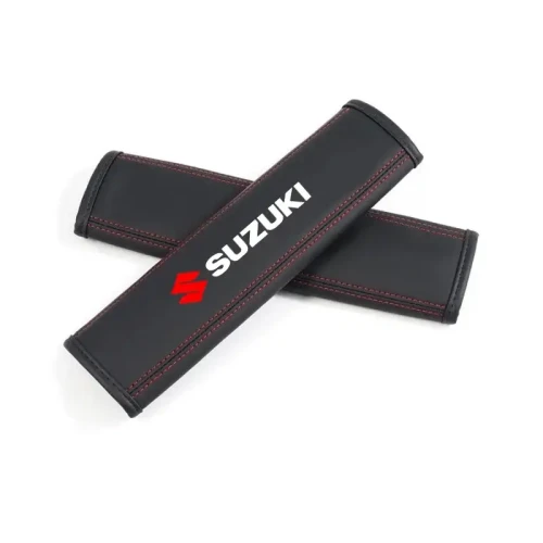ochraniacze pasów  samochodowych 2szt. - Suzuki - Czarny.webp