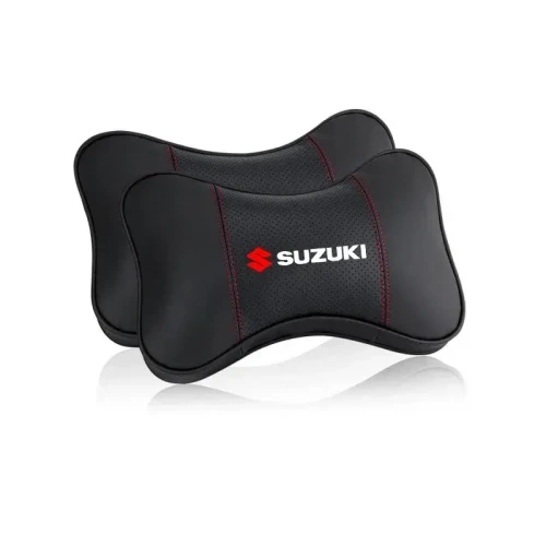 Poduszka na zagłówek samochodowy 2szt. -  Suzuki - Czarny.webp