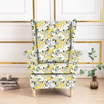 ELASTYCZNY POKROWIEC NA FOTEL USZAK IKEA - Citron