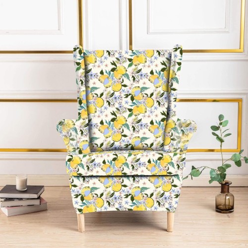 ELASTYCZNY POKROWIEC NA FOTEL USZAK IKEA - Citron.jpg