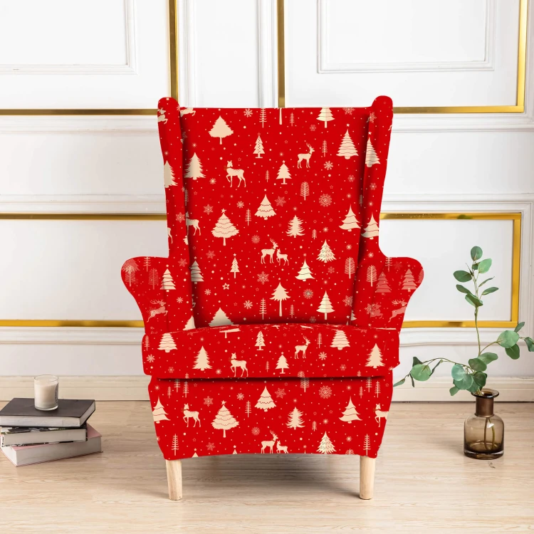 ELASTYCZNY POKROWIEC NA FOTEL USZAK IKEA - Rouge.jpg