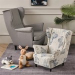 ELASTYCZNY POKROWIEC NA FOTEL STRANDMON DZIECIĘCY - MOTYLE