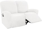 Aksamitny - welurowy pokrowiec na fotel rozkładany relaks -  WHITE GLOVE - 2s.jpg