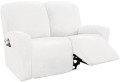 Aksamitny - welurowy pokrowiec na fotel rozkładany relaks -  WHITE GLOVE - 2s.jpg