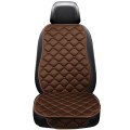 Welurowy pokrowiec na fotel samochodowy przedni - Caro - KAWOWY.jpg