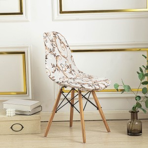 Elastyczny pokrowiec na krzesło skandynawskie - Pałacowy