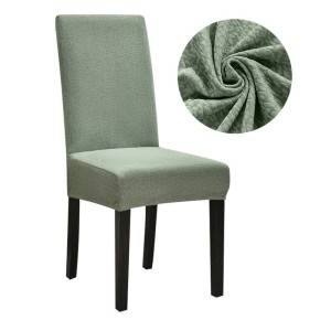 Mięciutki pokrowiec na krzesło - CYJAN