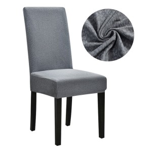 Mięciutki pokrowiec na krzesło - SZARY