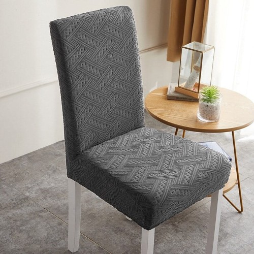 POKROWCE NA KRZESŁA 6 SZT. ŻAKARDOWE - WIKLINA - CIEMNY SZARY.jpg