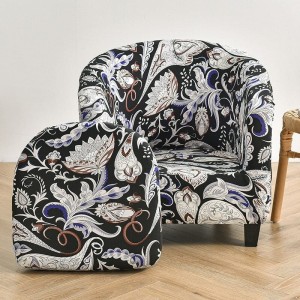 POKROWIEC NA FOTEL KLUBOWY - ZACZAROWANY OGRÓD