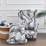 Pokrowiec na fotel skandynawski uszak - WSTĄŻKI