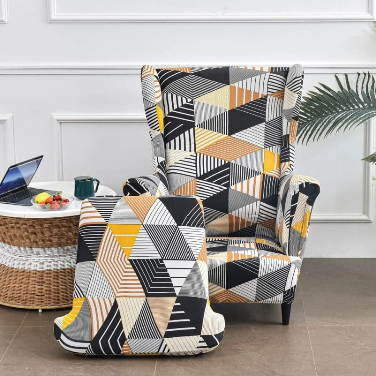 Pokrowiec na fotel skandynawski uszak - GEOMETRIC.jpg