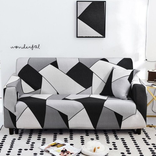 Pokrowiec na kanapę IKEA - CZARNO BIAŁY.jpg