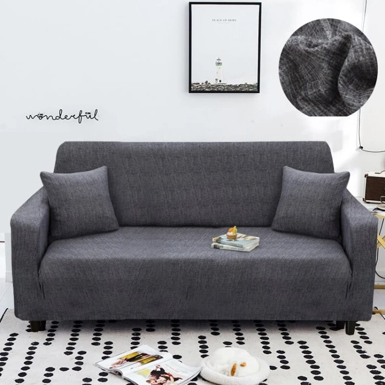 Pokrowiec na kanapę IKEA - SZARY ZE STRUKTURA.jpg