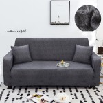 Pokrowiec na kanapę IKEA - SZARY ZE STRUKTURA