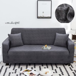 Pokrowiec na kanapę IKEA - SZARY ZE STRUKTURA