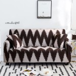 Pokrowiec na kanapę z gumką  IKEA - TAJEMNICZY ZYGZAK