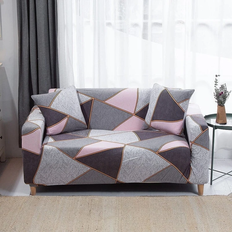 Pokrowiec na kanapę IKEA - SZARO RÓŻOWY.jpg