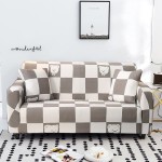 Pokrowiec na kanapę Ikea - Misie na warcabach