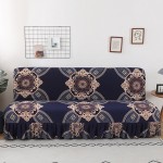 Pokrowiec na wersalkę finkę długi z falbanką - TURKISH