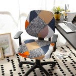 Pokrowiec dwuczęściowy na fotel krzesło obrotowe - JESIENNY