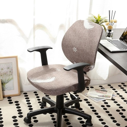 Pokrowiece na krzesło fotel obrotowy - PIÓRKA.jpg