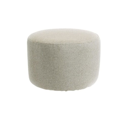 Pokrowiec na mały okrągły podnóżek - pufę IKEA - JASNY.jpg