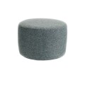 Pokrowiec na mały okrągły podnóżek - pufę IKEA - SZARY.jpg