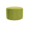 Pokrowiec na mały okrągły podnóżek - pufę IKEA - LIMONKOWY.jpg
