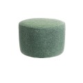 Pokrowiec na mały okrągły podnóżek - pufę IKEA - MIĘTOWY.jpg
