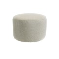 Pokrowiec na mały okrągły podnóżek - pufę IKEA - JASNY.jpg