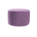 Pokrowiec na mały okrągły podnóżek - pufę IKEA - WRZOSOWY.jpg