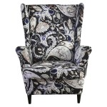 Pokrowiec na fotel norweski uszak IKEA - ORIENTALNY