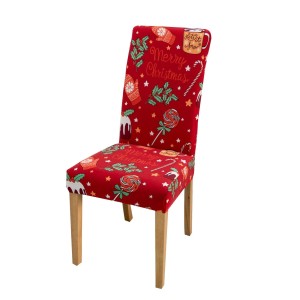 Świąteczny pokrowiec na krzesło - BABKA BOŻONARODZENIOWA