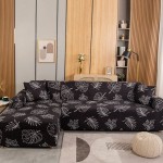 Pokrowiec na narożnik rogówkę - BIAŁE LIŚCIE