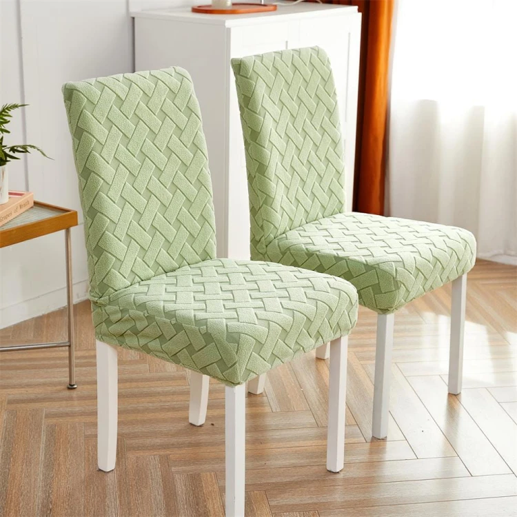 Żakardowy pokrowiec na krzesło wodoodporny - Pasy - CHINESE JADE.jpg