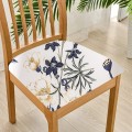 ELASTYCZNY POKROWIEC NA SIEDZISKO KRZESŁA DO KUCHNI - JADALNI - SALONU - Blue Flowers.jpg