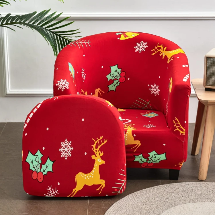 Pokrowiec na fotel klubowy - Christmas II.jpg