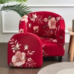 Pokrowiec na fotel klubowy - Red Blossom.jpg