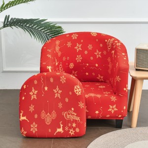 Pokrowiec na fotel klubowy - Christmas III