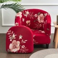 Pokrowiec na fotel klubowy - Red Blossom.jpg