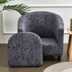 Pokrowiec na fotel klubowy - Cracked Concrete