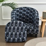 Pokrowiec na fotel klubowy - Blue Leather.jpg