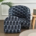 Pokrowiec na fotel klubowy - Blue Leather.jpg
