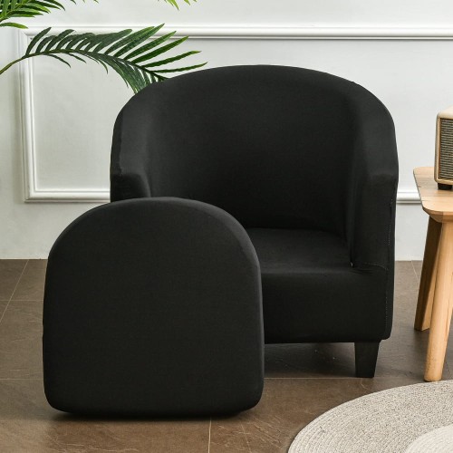 Elastyczny pokrowiec na fotel klubowy - DYNAMIC BLACK.jpg