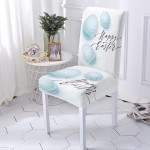 Świąteczny pokrowiec na krzesło - Wesołego Alleluja III