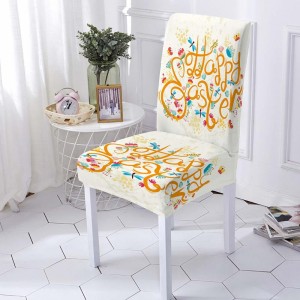 Świąteczny pokrowiec na krzesło - Wesołego Alleluja