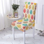 Świąteczny pokrowiec na krzesło - Kolorowe jajeczka