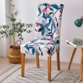 POKROWIEC NA KRZESŁO DO KUCHNI - JADALNI - SALONU - Blue Blossom.jpeg