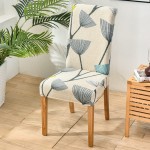 POKROWIEC NA KRZESŁO DO KUCHNI - JADALNI - SALONU - Plain Flower